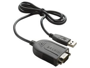 Imagen del conversor USB de RS232 (puerto serie) Belkin